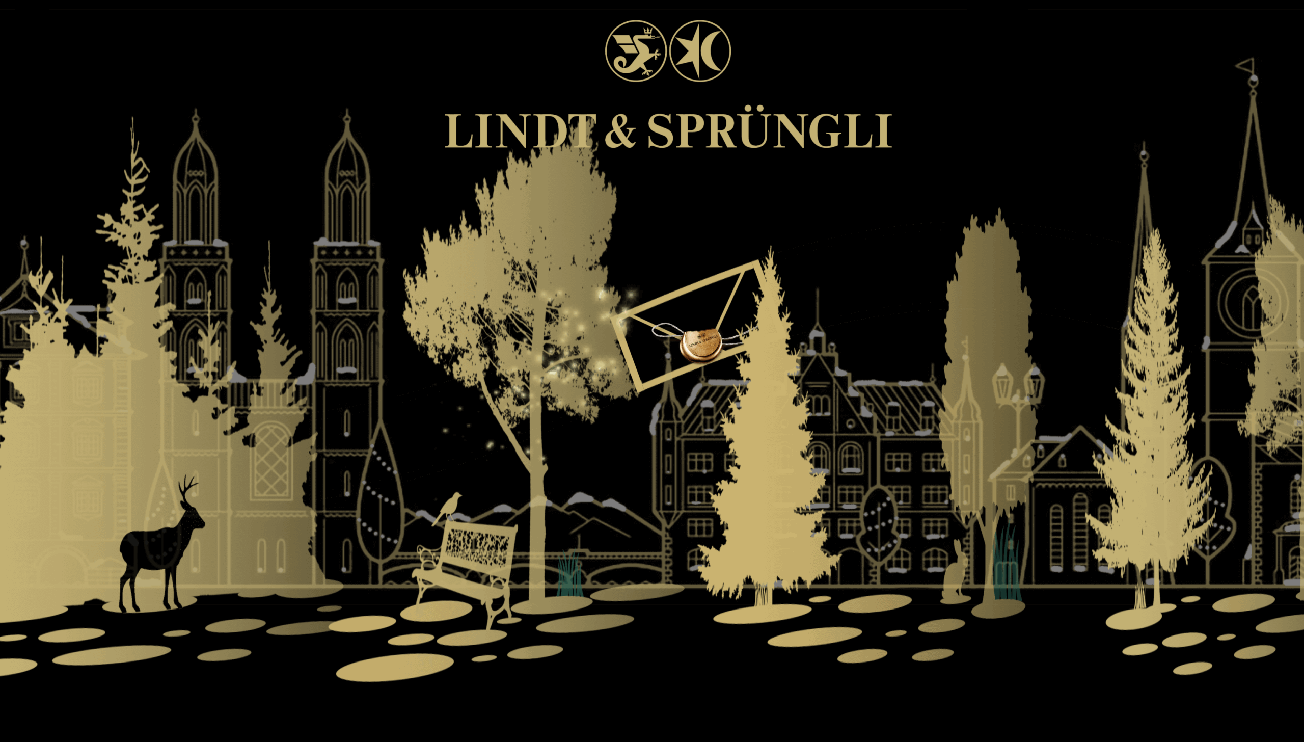 Lindt & Sprüngli Interactive Christmas Card